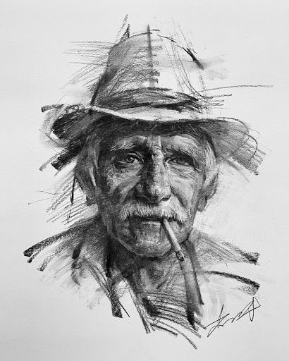 Charcoal Portrait